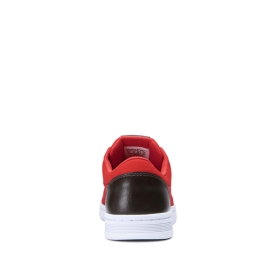 Womens Supra Low Top Shoes CHINO COURT Red/Black | AU-79807